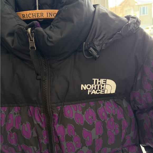 The North Face Black and Purple Patterned Jacket - Picture 3 of 3